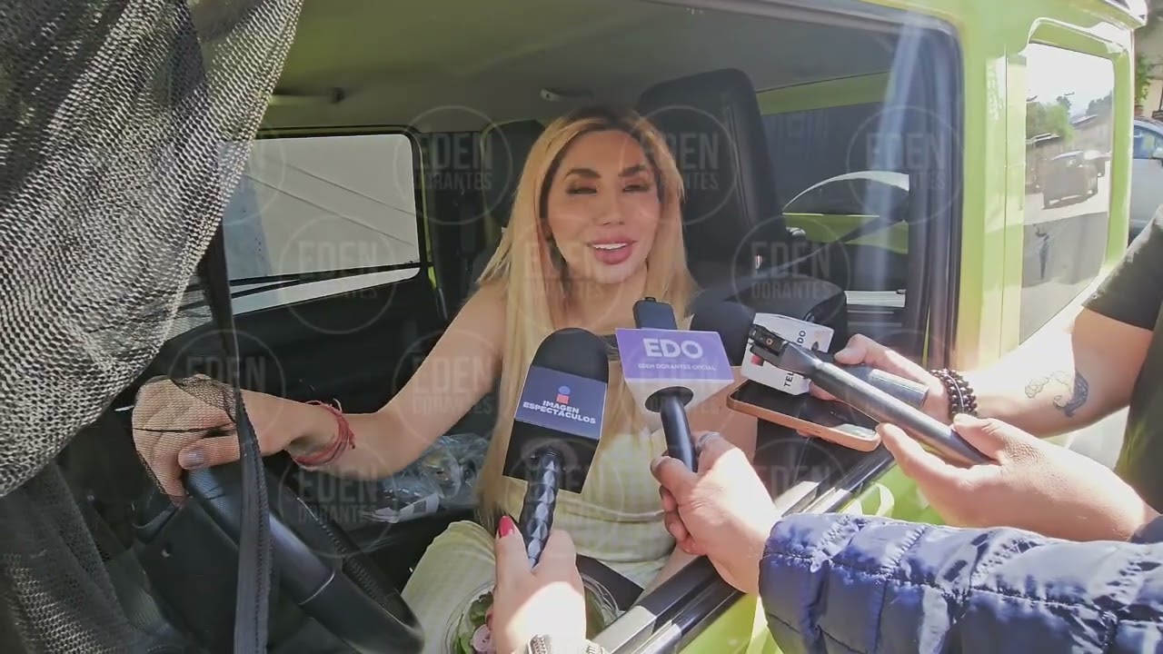 LA BEBESHITA Sí salio con NICOLA PORCELLA y lamenta que la haya negado conmovida cuenta a la prensa 