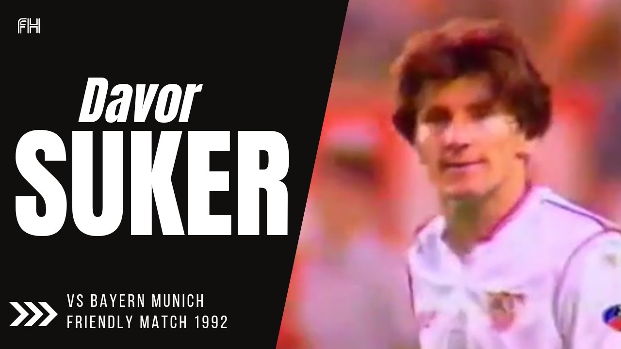 Davor Suker ● Goal and Skills ● Sevilla 3:1 Bayern Munich ● Friendly Match 1992