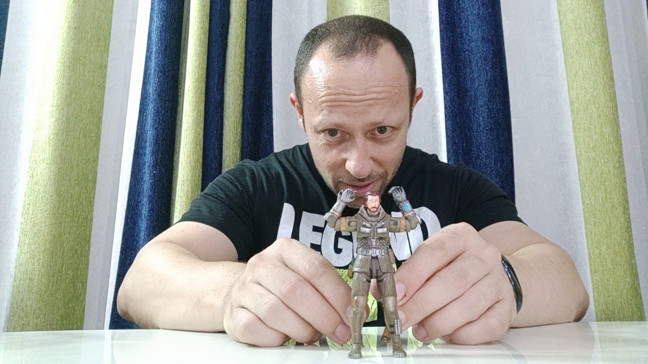 Jim Peyton action figure from Lost Planet