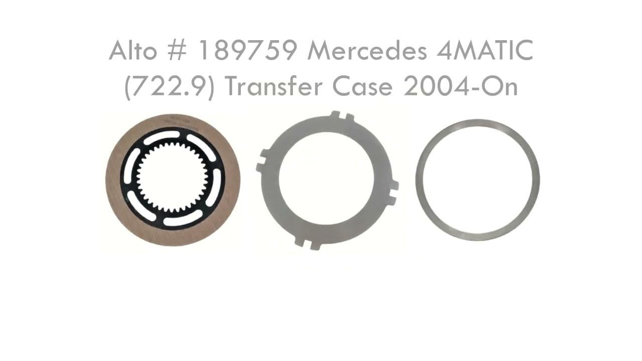 New Products: AW80/81, U440/441 Pistons | 4MATIC(722.9) Transfer Case Kit | Allison 10L1000 Filter