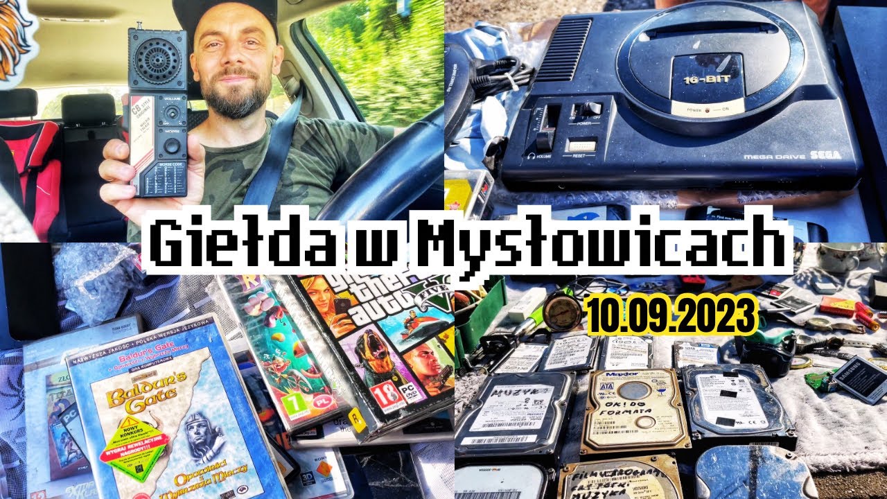 Giełda w Mysłowicach i walkie-talkie (10.09.2023)