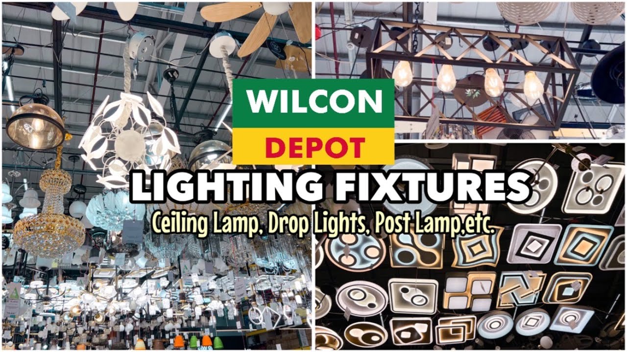 WILCON DEPOT LIGHT FIXTURES 2022 (Ceiling Lamp, Drop Lights, Outdoor light and more!) | PH | Mae W.