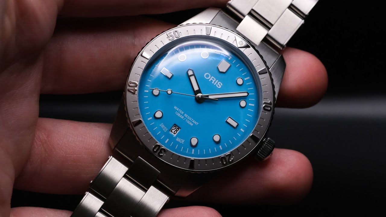 Обзор Oris Divers Sixty Five Cotton Candy: это мило