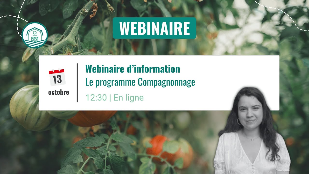 R&eacute;union d'information Compagnonnage Mara&icirc;chage et PPAM