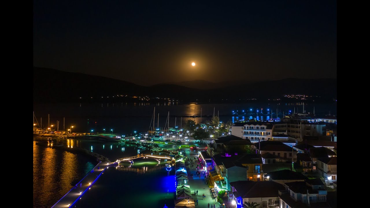 The best Lefkada Town Nightlife walktrough 4K