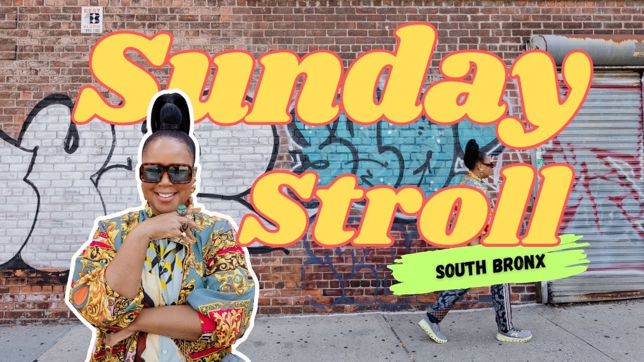 South Bronx, New York in 4K | SUNDAY STROLL - Let's Take a Walk!