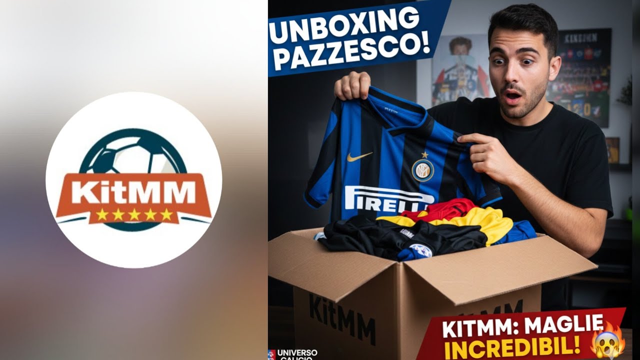 UNBOXING KITMM: NON CREDEVO FOSSERO COSÌ BELLE! | UNIVERSO CALCIO 💯⚽️