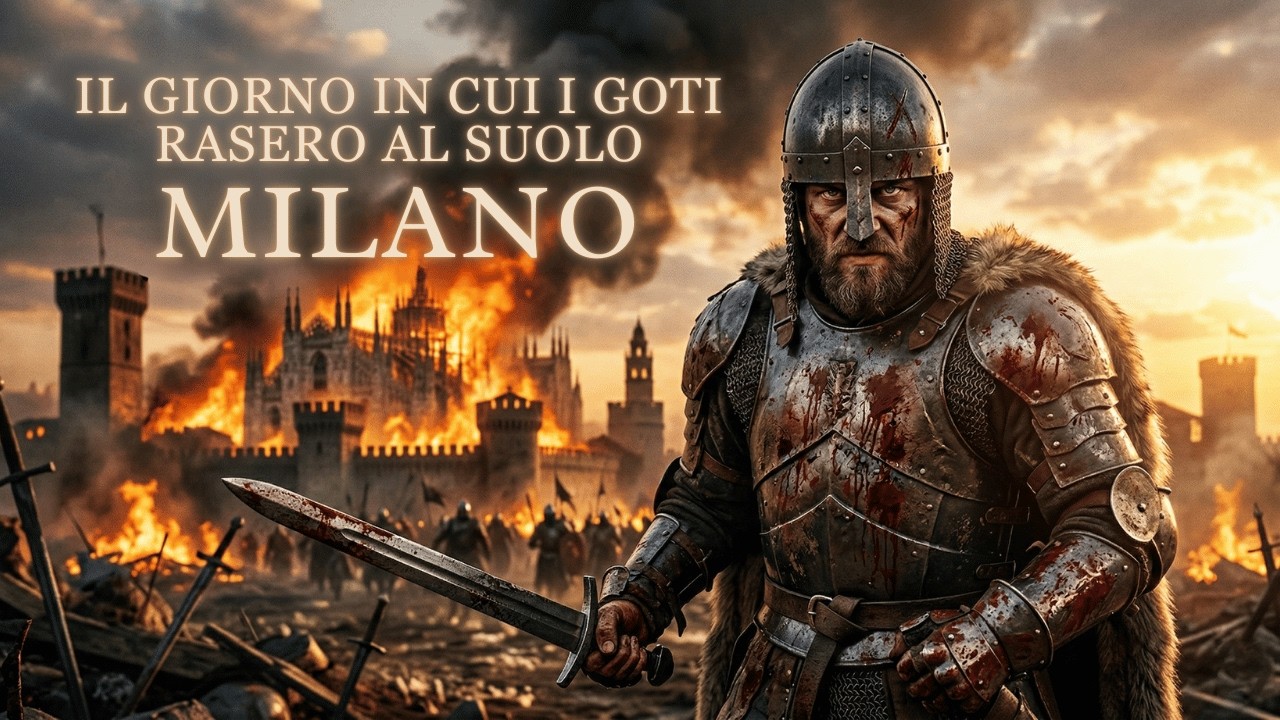 Il giorno in cui i Goti rasero al suolo Milano - (L'Apocalisse del 539 d.C.)