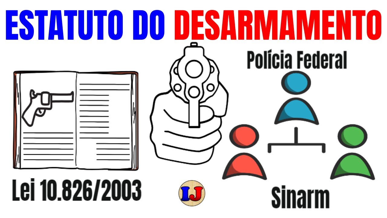 Estatuto do Desarmamento (SINARM) para Carreiras Policiais e OAB