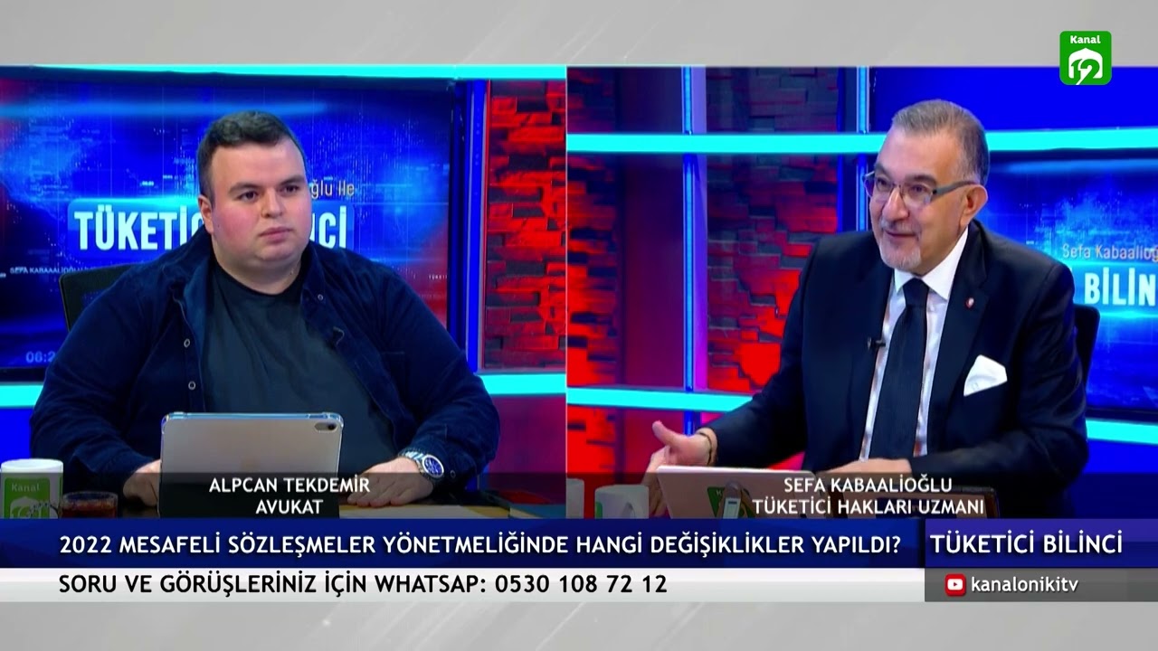 E-Ticarette Tüketici Hakları | TÜKETİCİ BİLİNCİ - Sefa Kabaalioğlu / Alpcan Tekdemir