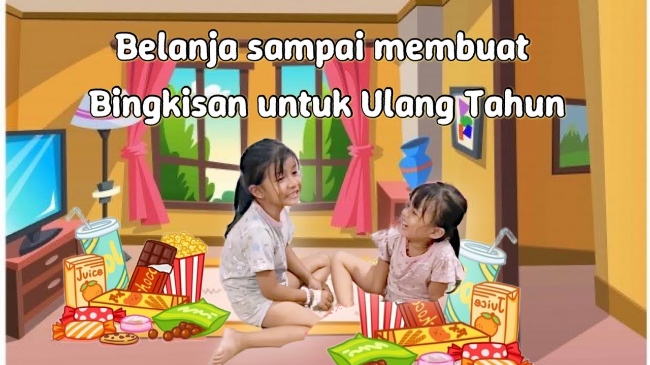 Belanja Sampai Membuat Bingkisan Untuk Ulang Tahun