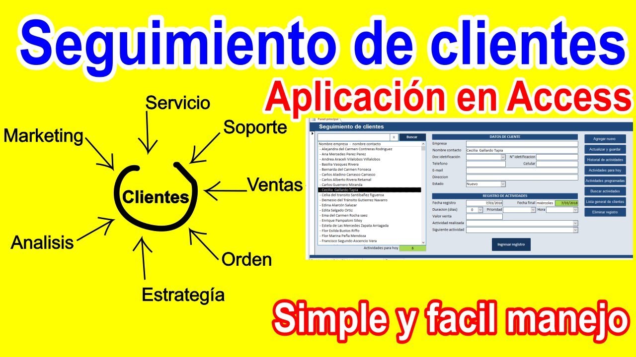 Seguimiento de clientes, control y registro de actividades (S2)