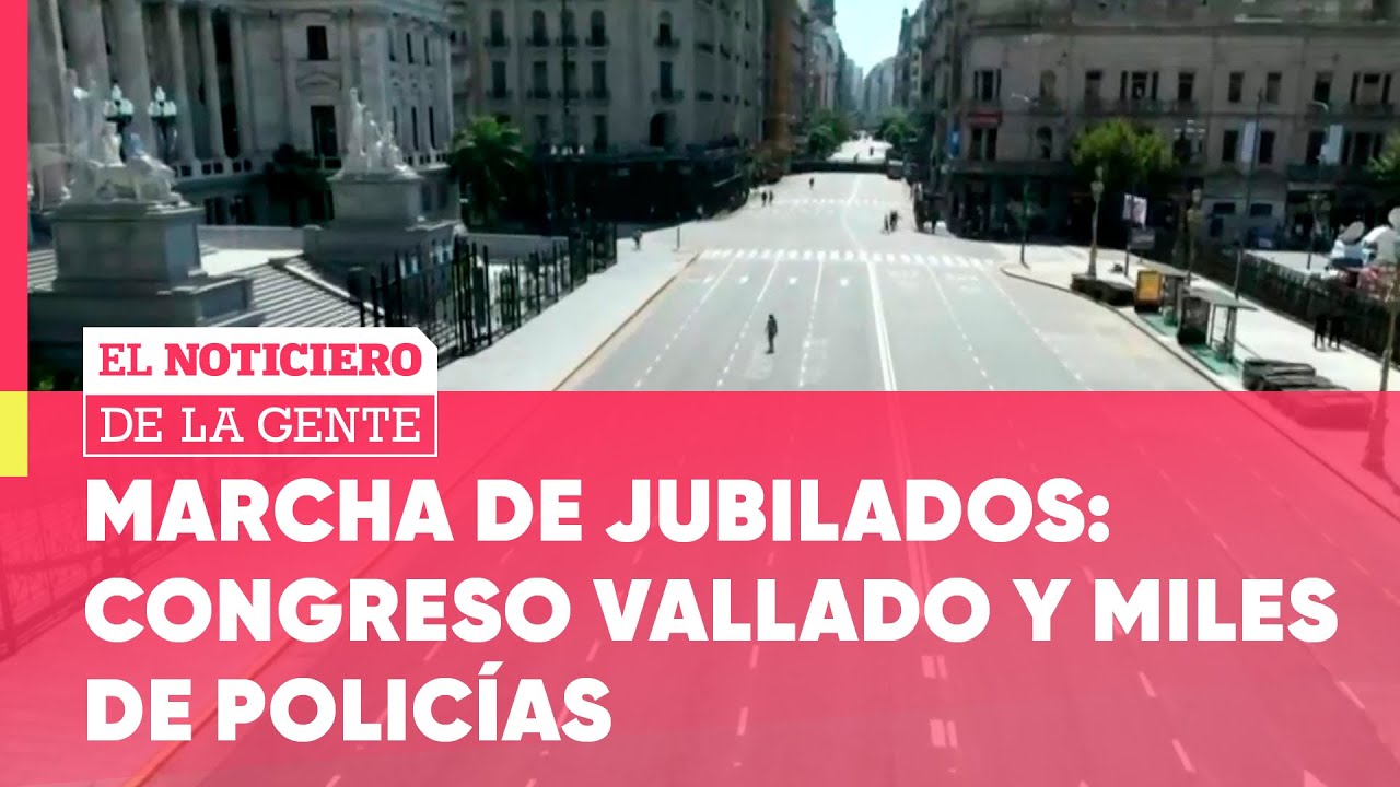 CONGRESO CONTROLADO por las FUERZAS y VALLADO durante la SESIÓN de DIPUTADOS #ElNotidelaGente