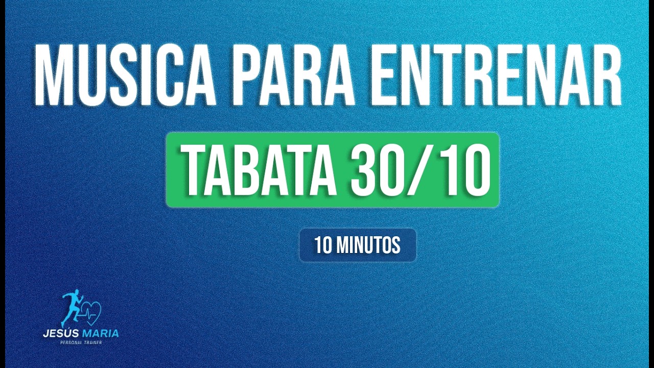 Tabata 30/10 con Música | Ideal para HIIT y Entrenamientos en Casa (SÓLO MUSICA)