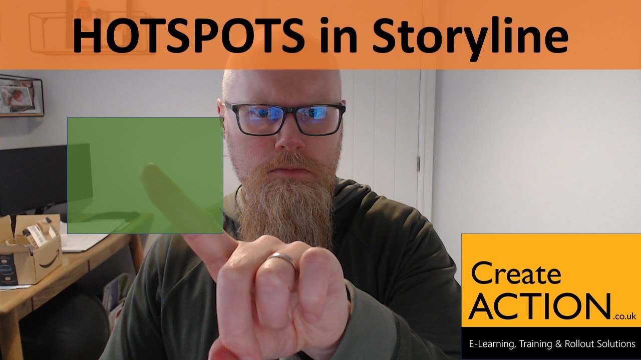 How to use HOT SPOTS in Articulate Storyline