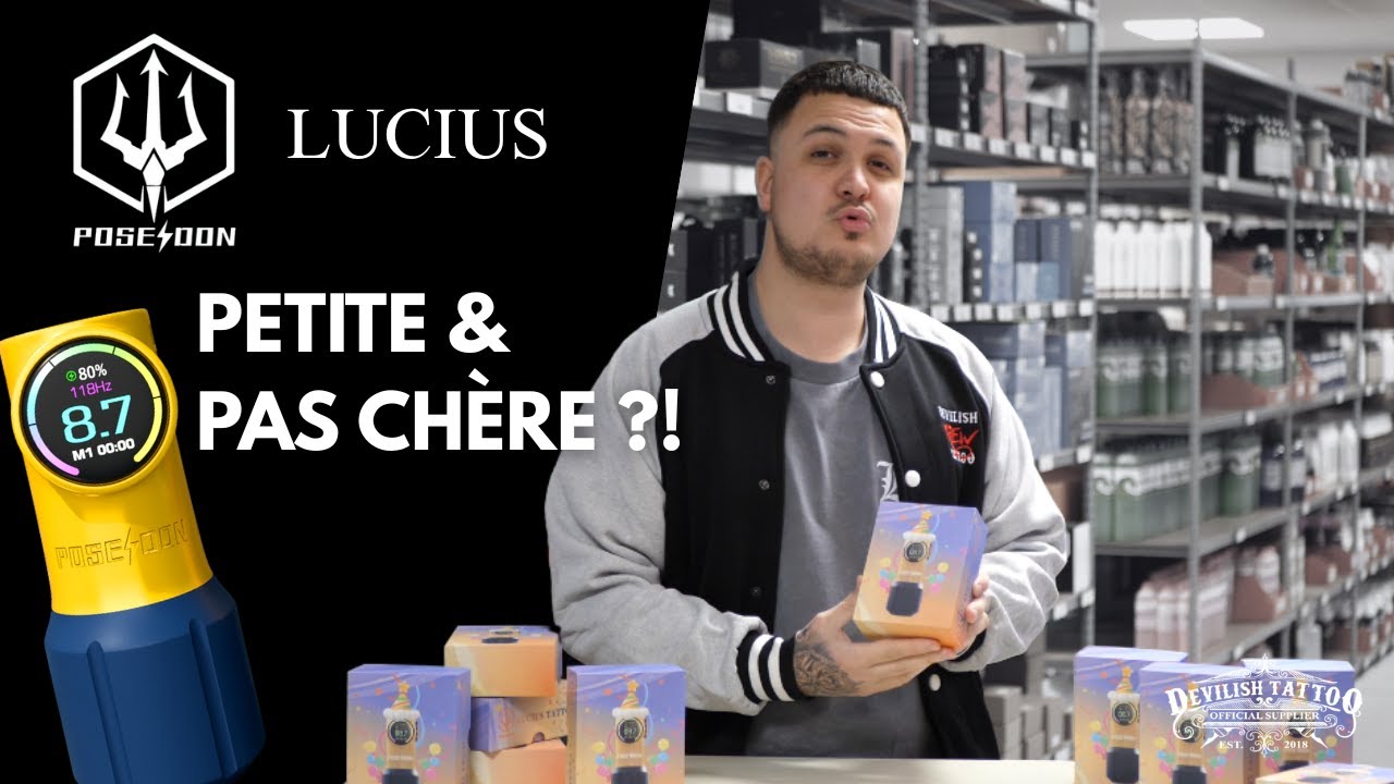 ⚡️ Machine à tatouer Poseidon Lucius : Performance, Design, Prix... On te dit tout !