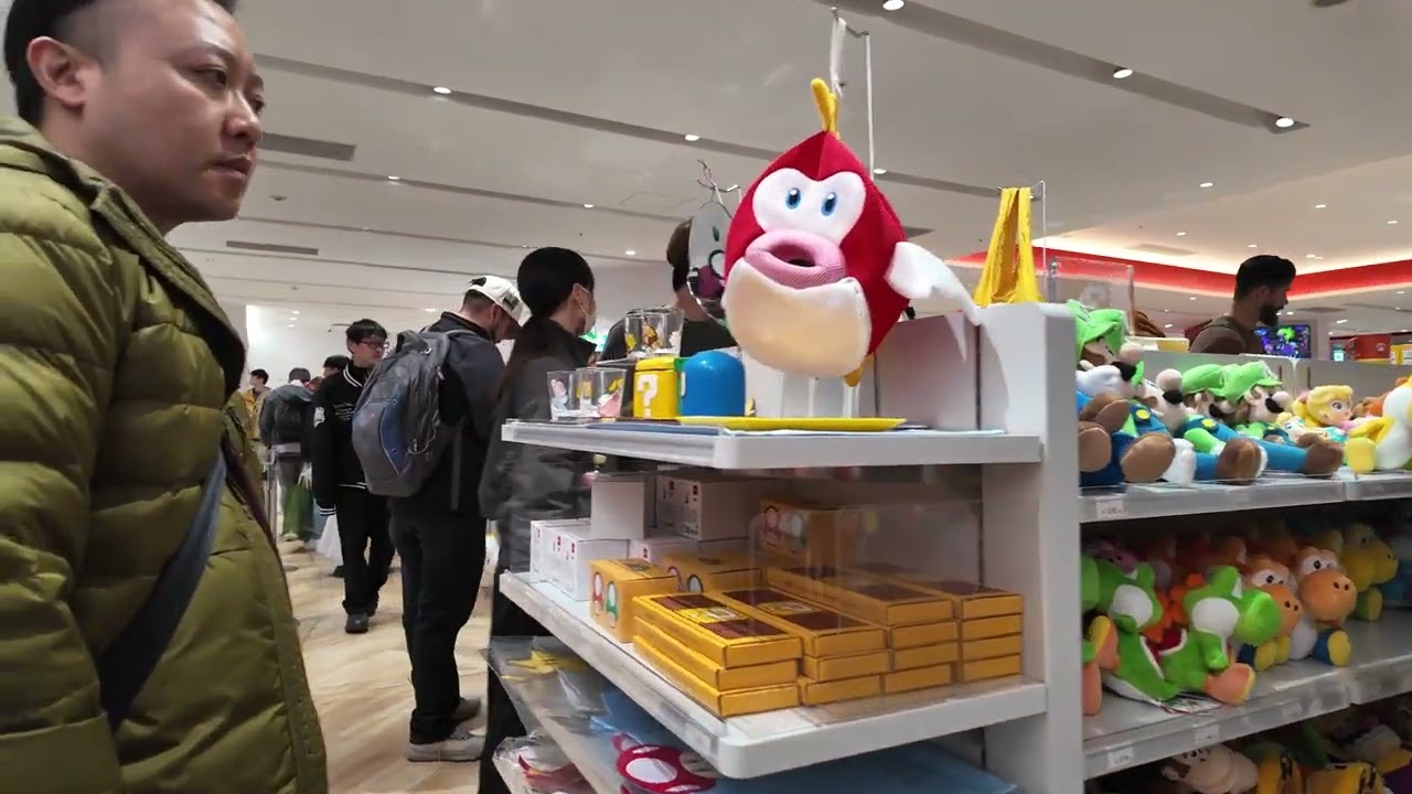 Nintendo & Pokemon Center in Shibuya, Tokyo, March 2026 [4K/60FPS]