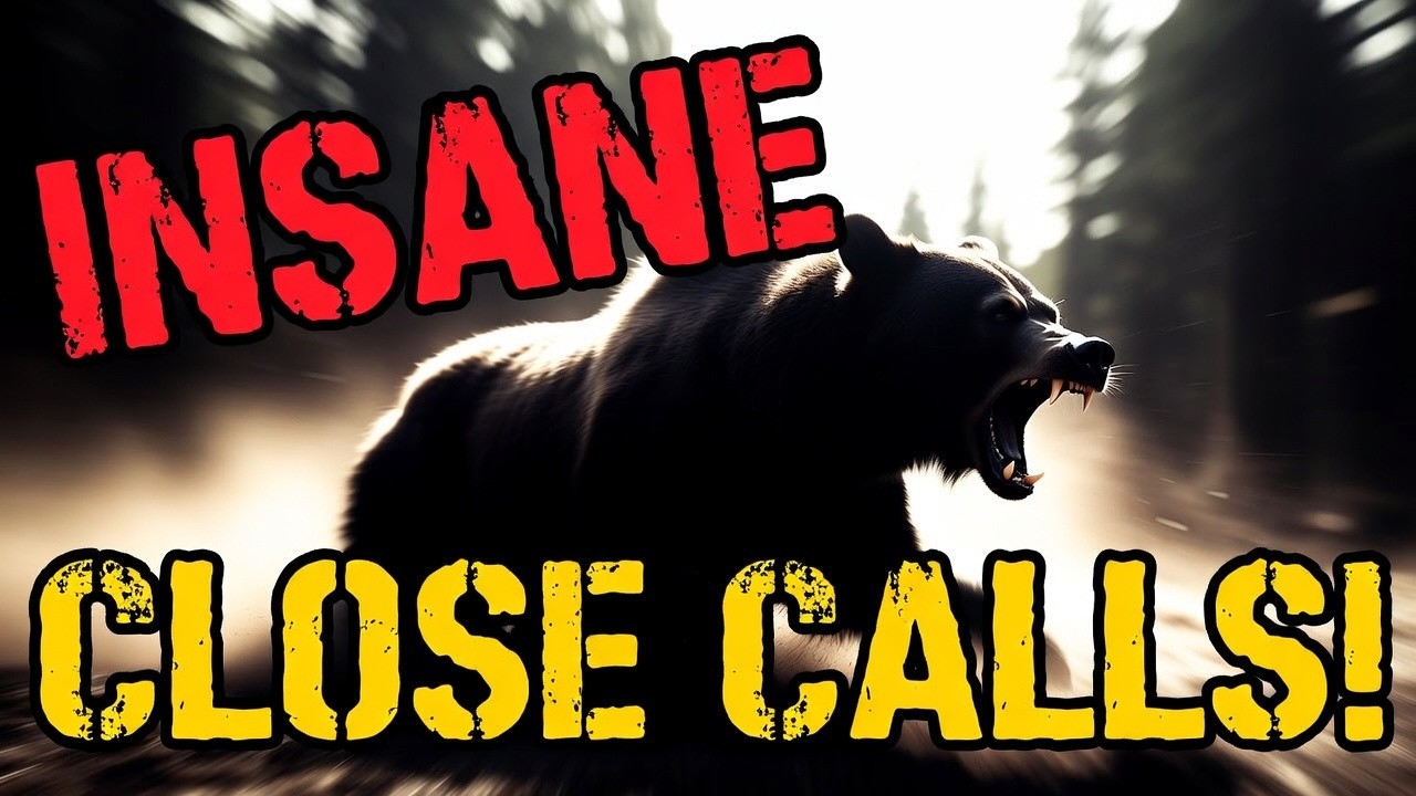 Crazy Wild  animal encounters caught on camera Close Calls Compilation (Caught on Tape)