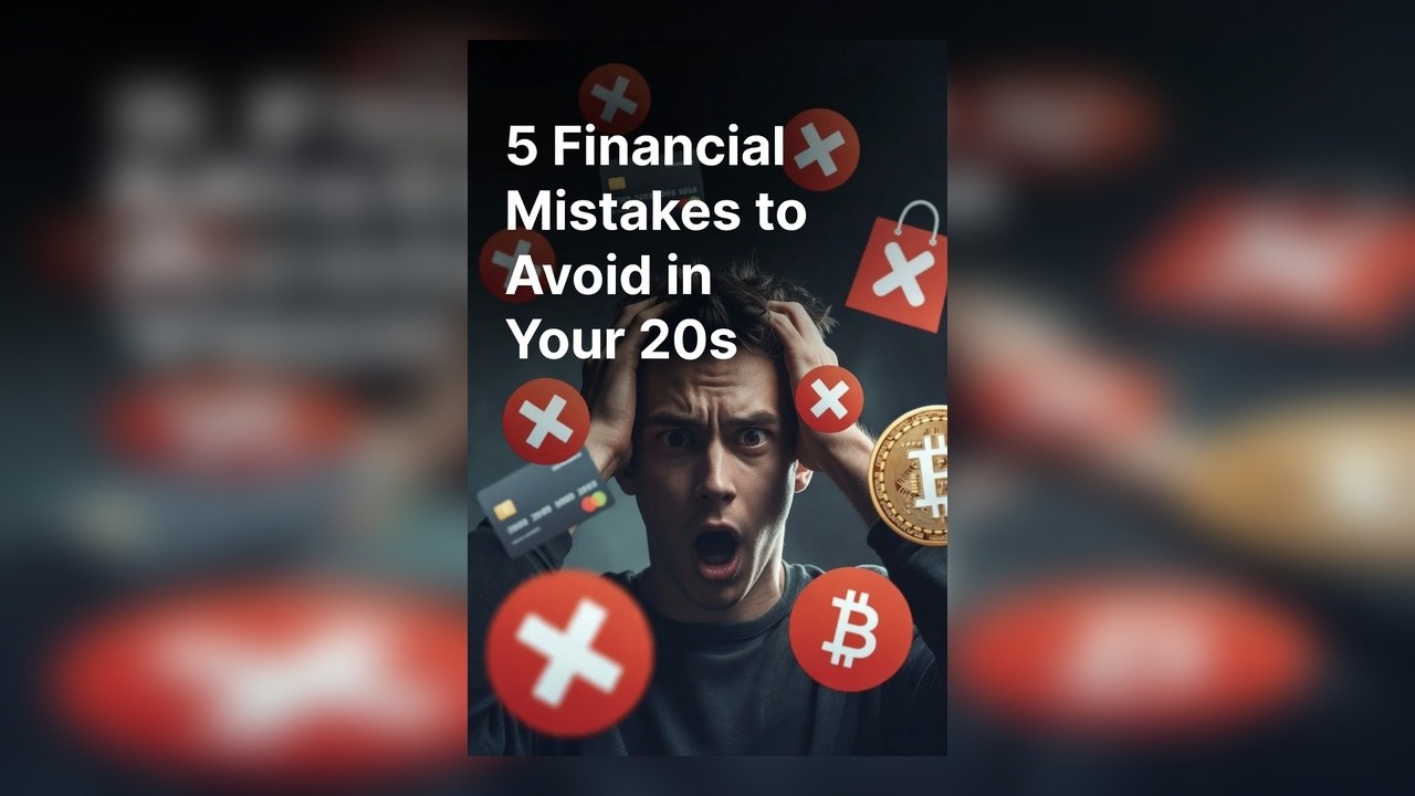 5 Financial Mistakes to Avoid in Your 20s