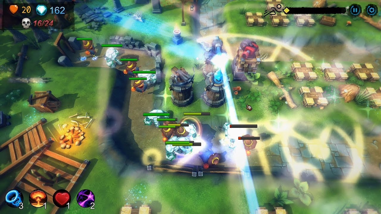 Yet another tower defence Gameplay (PC Game) HD 1080p 60FPS
