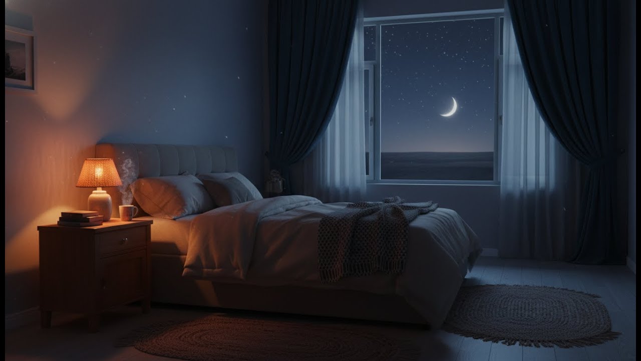Fall Asleep Instantly: Deep Sleep Piano on Black Screen