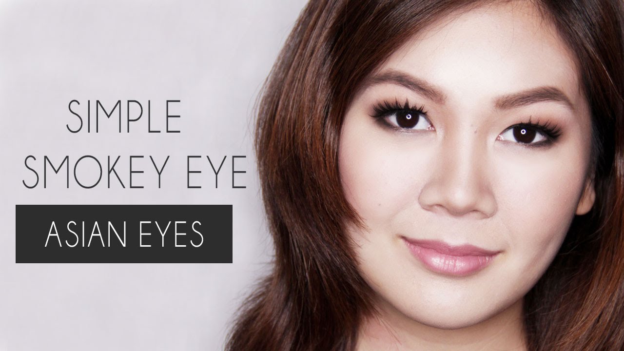 SUPER SIMPLE SMOKEY EYE FOR ASIAN EYES (monolid/hooded) (safe for beginners)