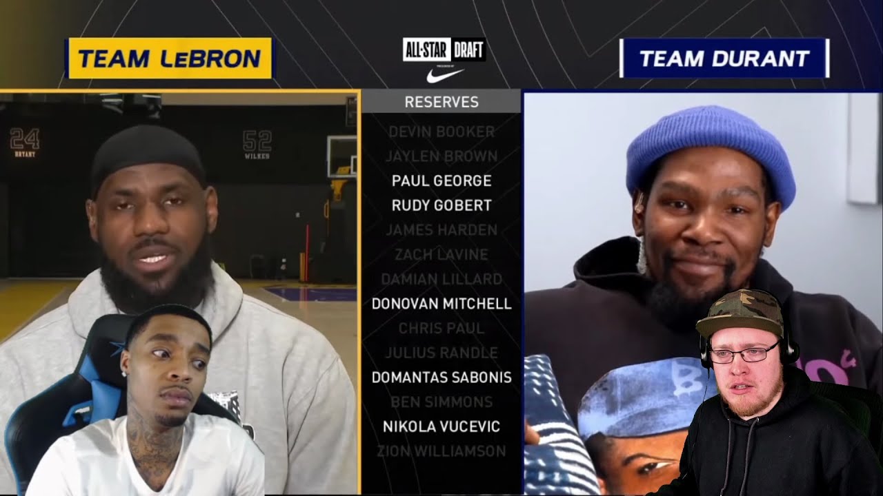 Reacting To FlightReacts 2021 NBA All-Star Draft