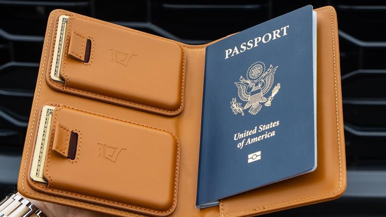 Travel Smart with Kings Loot RFID Blocking Leather Passport Wallet! ✈️