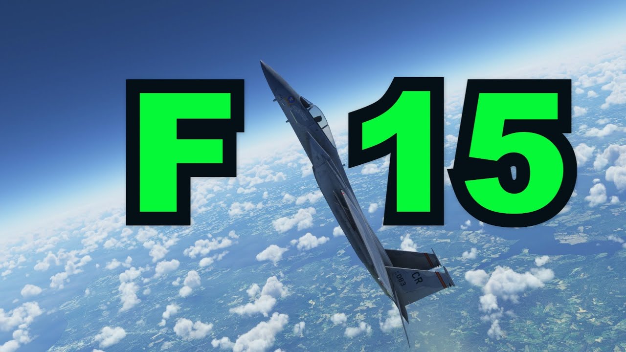 FS2020 / F15 DC DESIGNS / Test en 2k [FR]