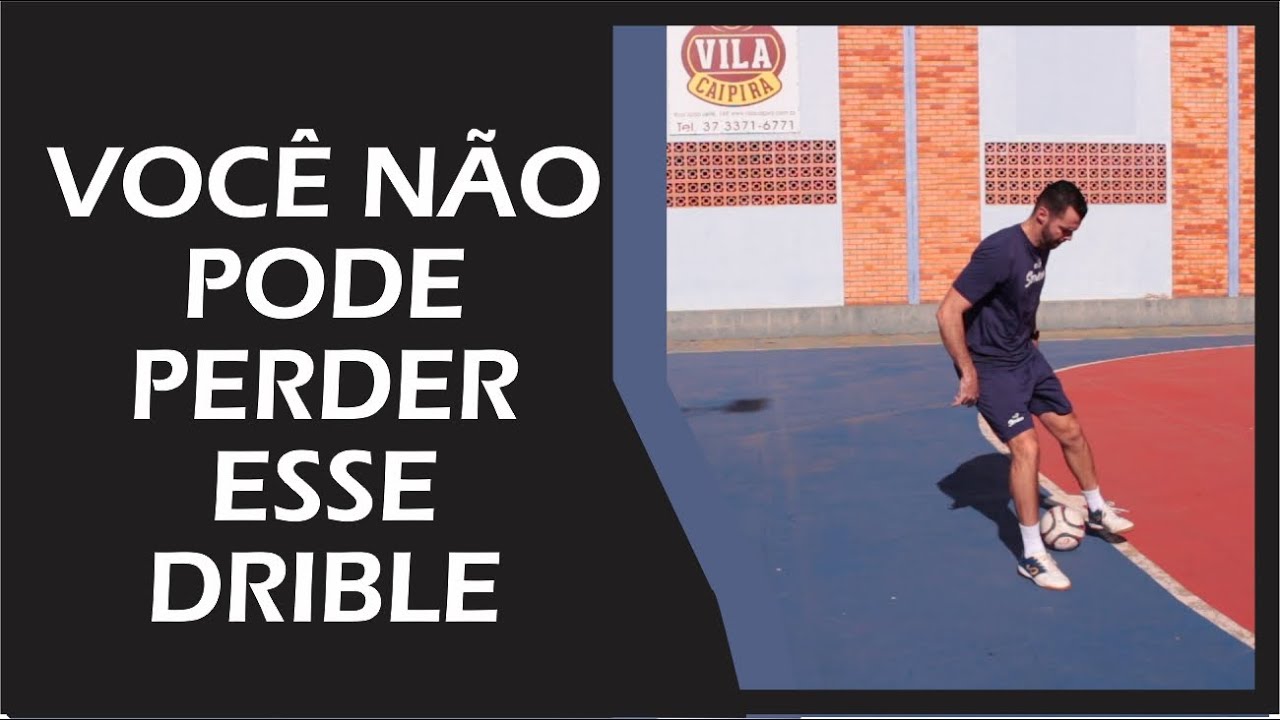 APRENDA DRIBLE DESCONCERTANTE - Muito top esse drible.