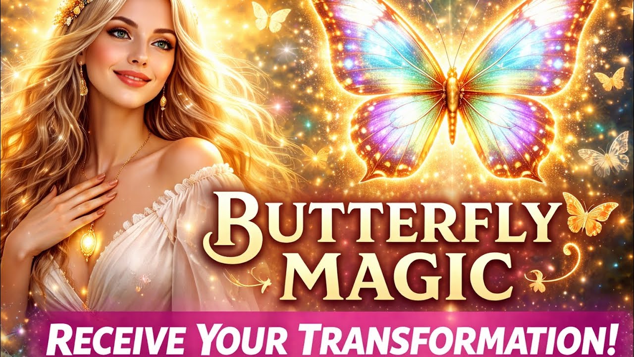 ⚡ 🦋 Out of 25 Billion Users… The Butterfly Spirit Animal Chose YOU
