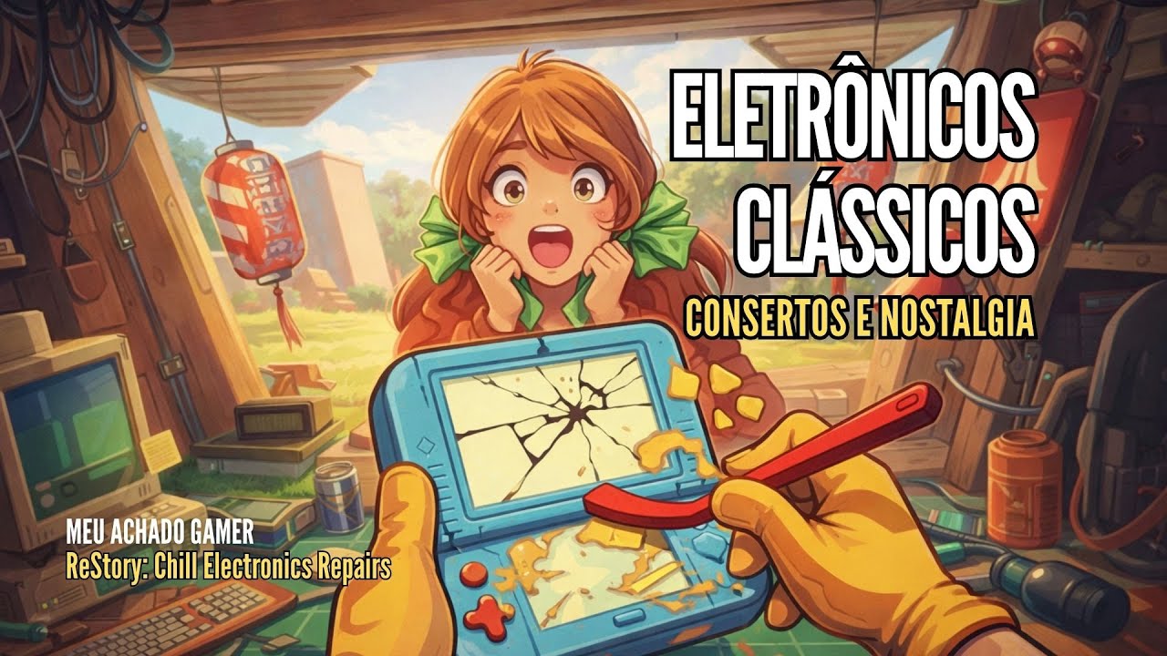 ReStory — Restaurando Eletrônicos na Tóquio dos Anos 2000 - MEU ACHADO GAMER