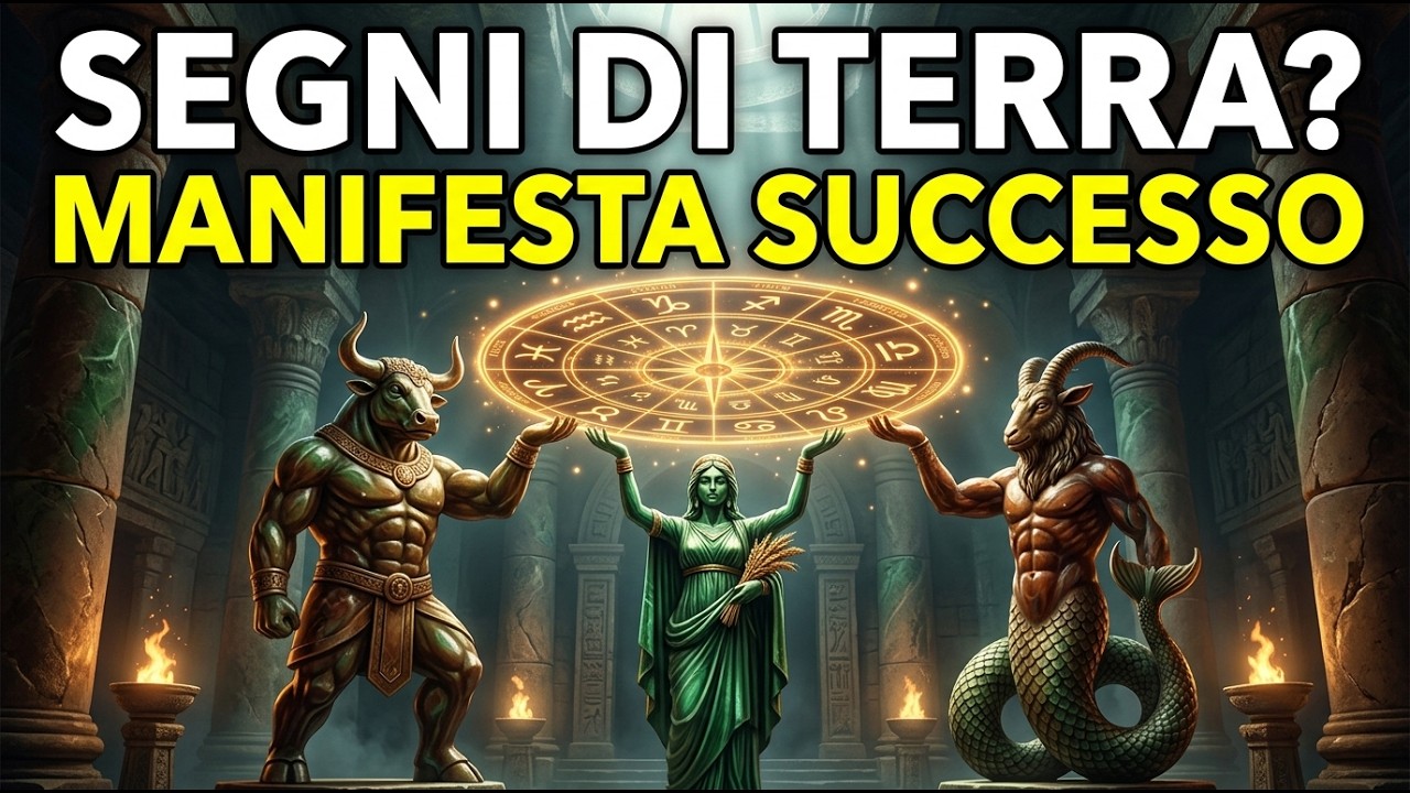 SEGNI DI TERRA: IL SEGRETO PER MANIFESTARE SUCCESSO E STABILIT&Agrave; 🌱