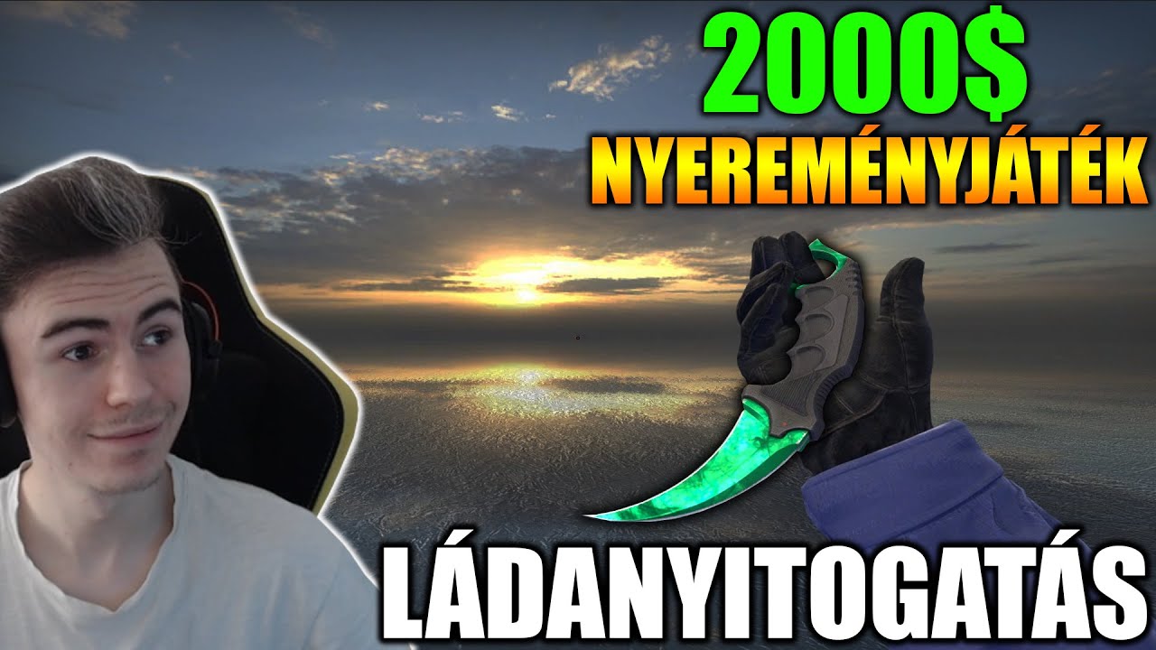 🤑2.000$ NYEREMÉNYJÁTÉK INDUL MA!🤑CS2 Ládanyitogatás DreamDewil