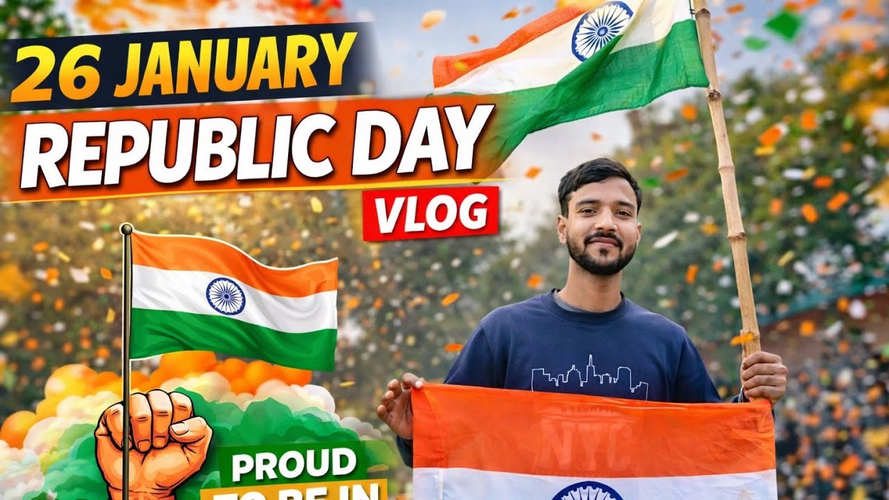 Republic Day Vlog 2026 🇮🇳 | 26 January Celebration | Jai Hind