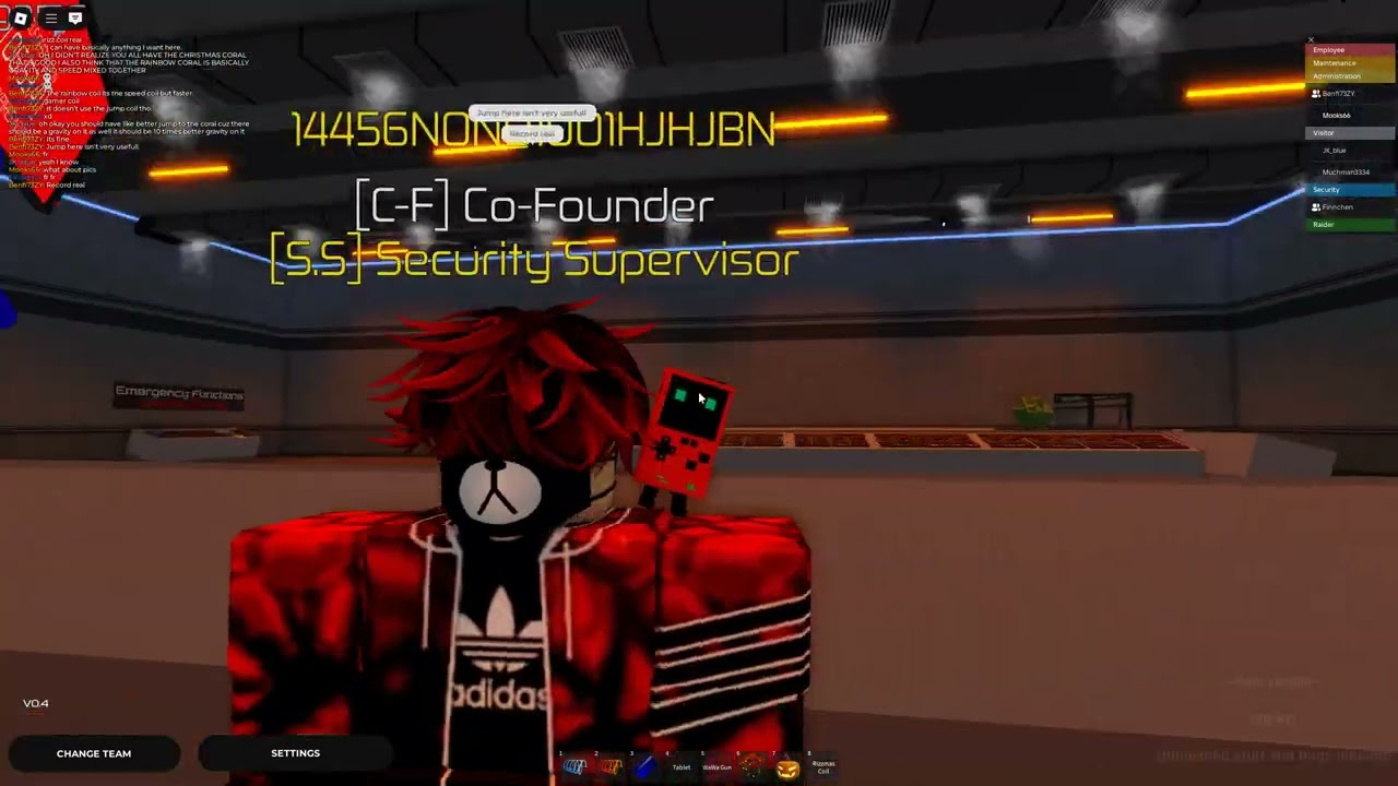 Nekosmo Corp. Roleplay Facility (NCRF) - ESDS - Protocol Array (Rarest Obtainable Event and Badge)