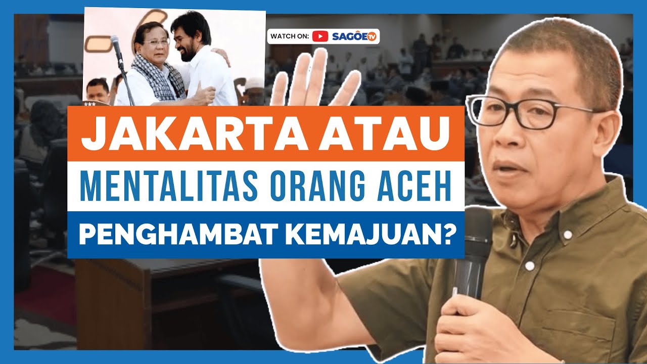 Dinas di Aceh Kurang Kreatif? Inilah Alasan Kemiskinan Pasca MoU Helsinki