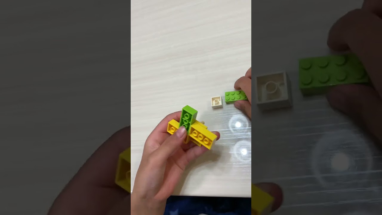 レゴで超簡単こま作ってみた！