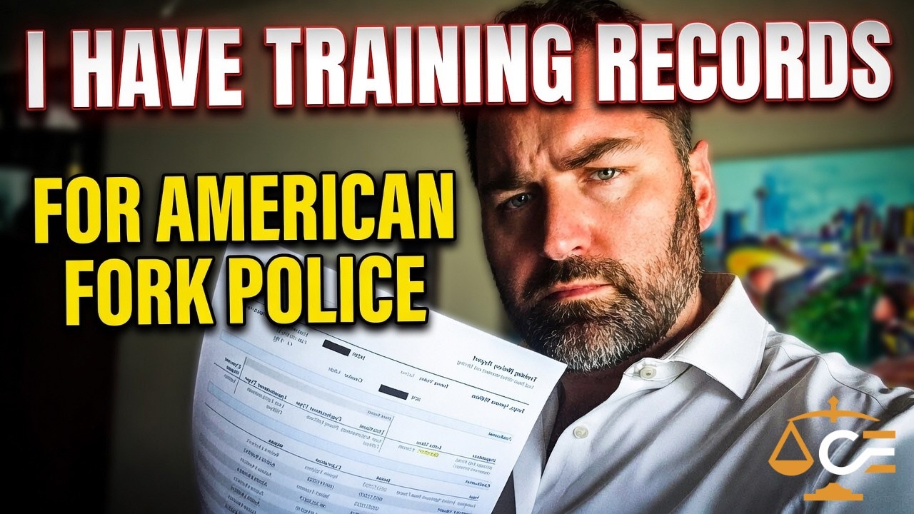 Сага о Reckless Ben: Разоблачение учебных материалов полиции American Fork &mdash; город лишился иммуни...