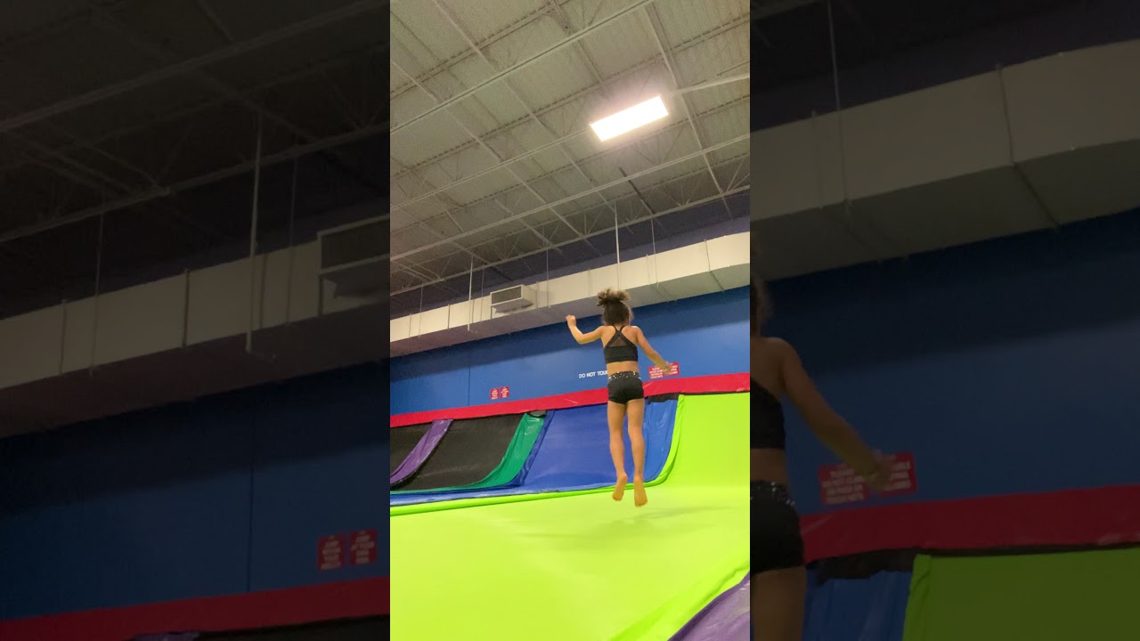 4-Year-Old Back Handspring!