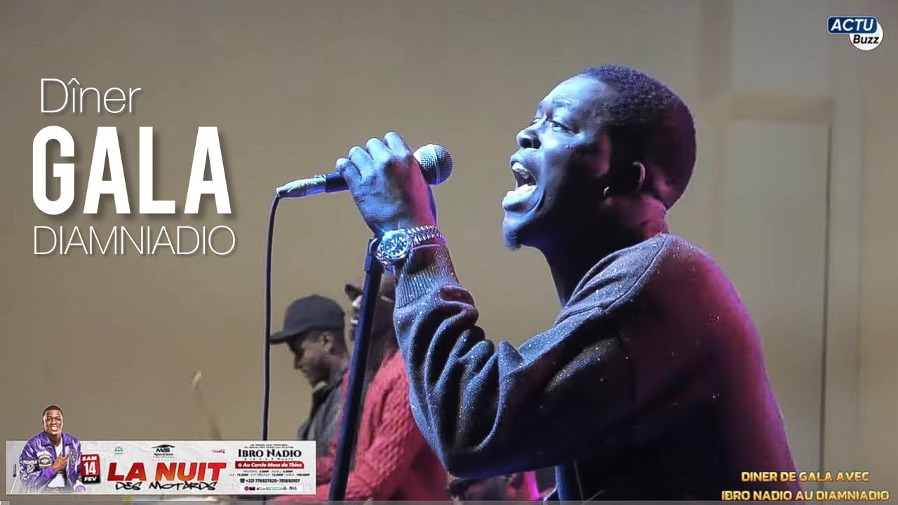 IBRO NADIO SOIRÉE EN DÎNER DE GALA A DIAMNIADIO - LIVE PERFORMANCE…