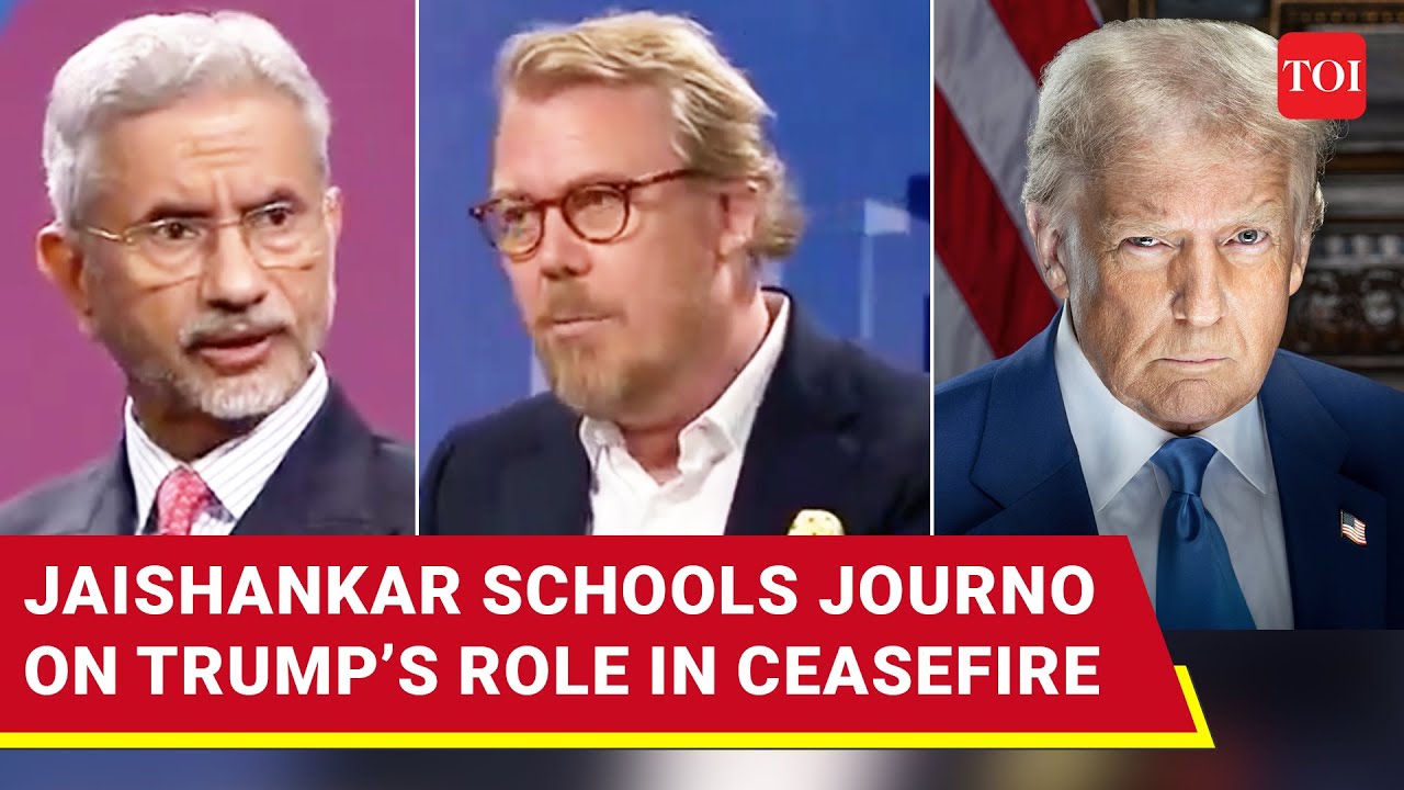 Trump intervened? Jaishankar Reveals TRUTH Behind India-Pakistan Ceasefire Days After Op Sindoor