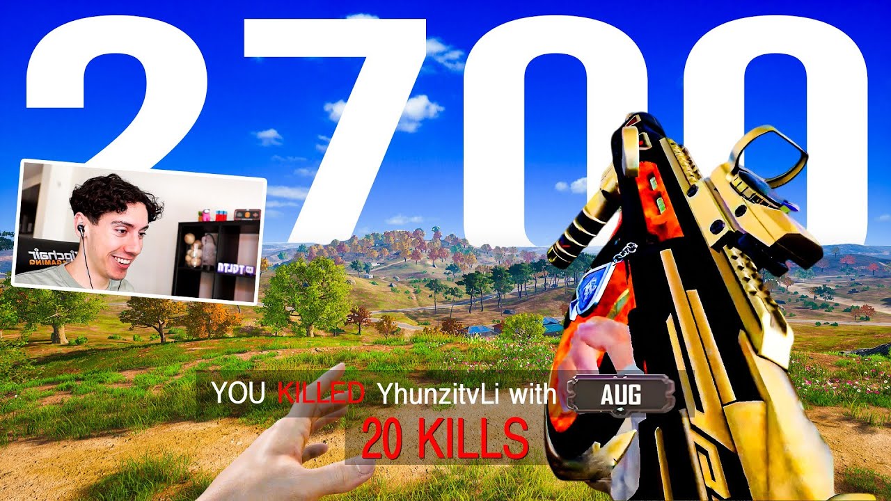 Dropping 20 KILLS & 2700 Damage in 1-MAN-SQUADS (PUBG)