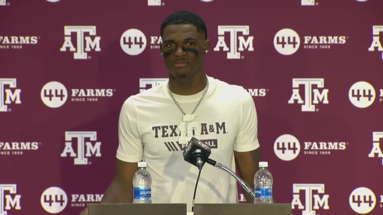Марсель Рид обсуждает победу Техасского университета A&M над UTSA