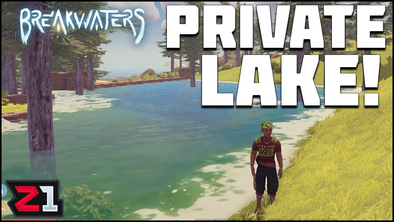 Breakwaters Did NOT Have Enough Water So I Built A LAKE ! Breakwater [E6] | Z1 Gaming