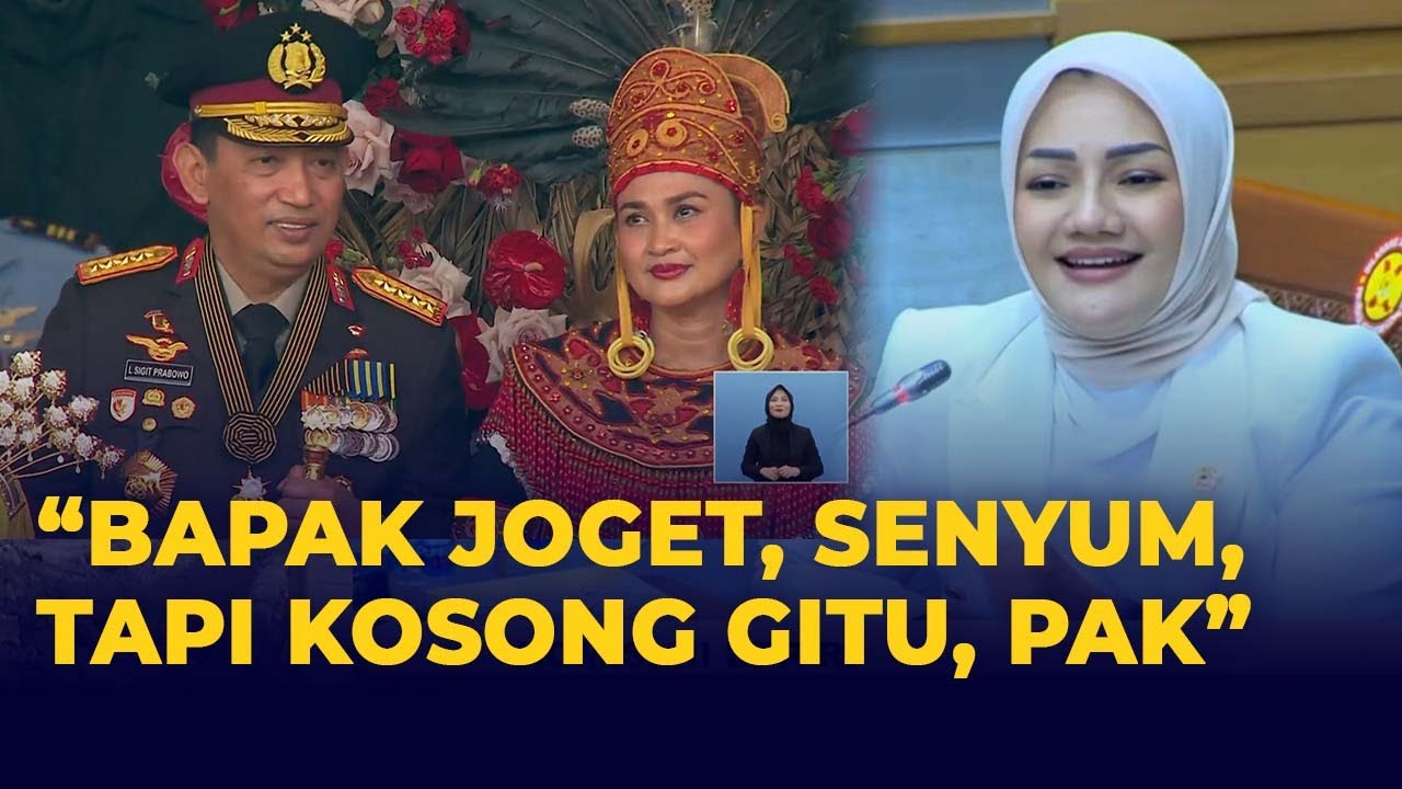 Saat Kapolri Ngakak Joget Ojo Dibandingke di Istana Disorot DPR