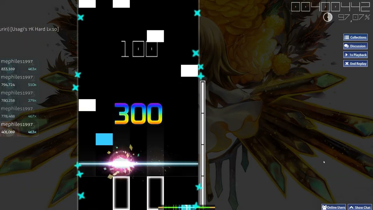 osu mania! Deemo(M2U) - Marigold(feat. Guriri) [Usagi's 7k Hard Lv.10]