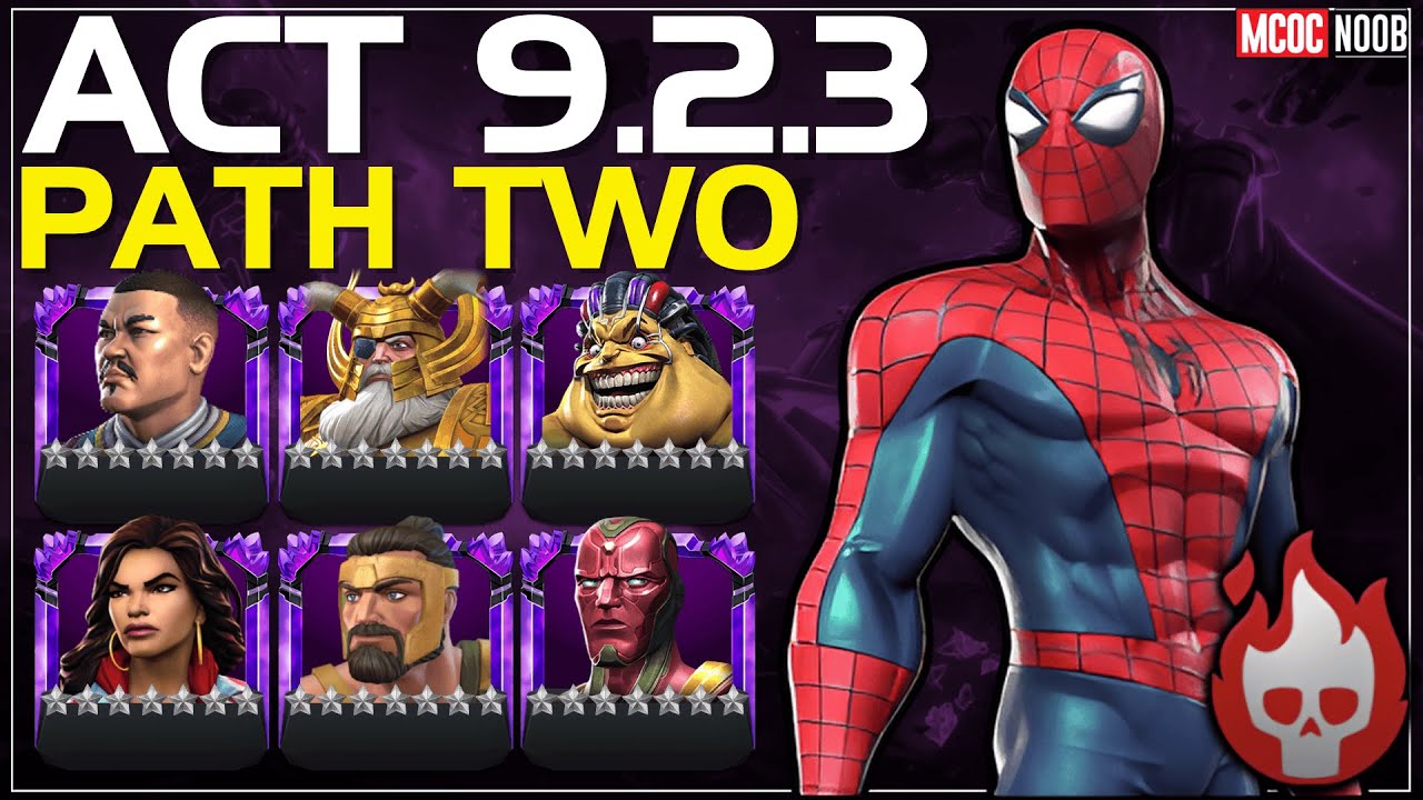 SCOURGE Path in MCOC Act 9.2.3: How to Defeat the Spiderman Boss!