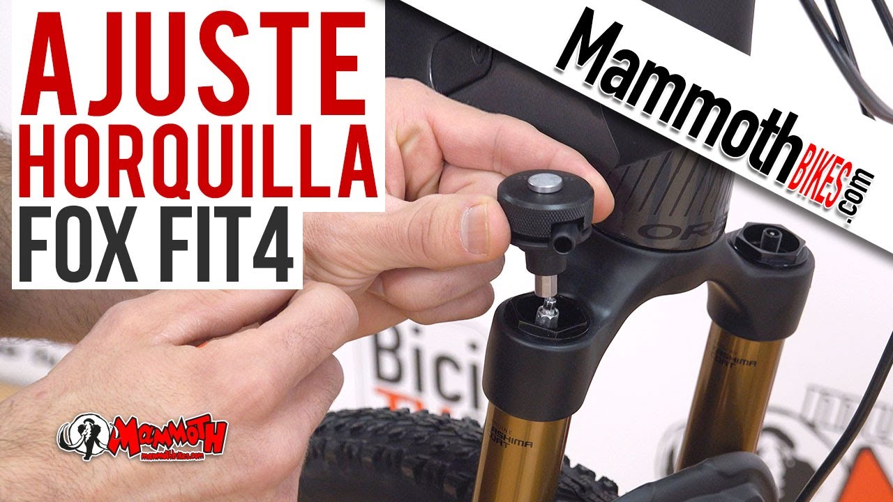 Cómo ajustar una horquilla con sistema remoto FIT4. PTL y PTU FOX 2020