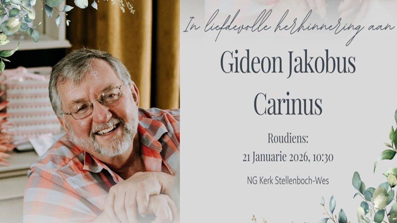 Gedenkdiens van Deon Carinus